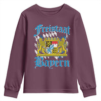 Freustaat Bayern Youth Sweatshirt Bavaria German Munich Oktoberfest - Wonder Print Shop