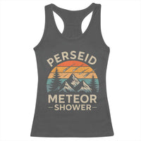 Perseid Meteor Shower Racerback Tank Top Shooting Stars Astronomy Vintage Mountain - Wonder Print Shop