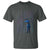 Perseid Meteor Shower Raining Astronaut With Umbrella T Shirt - Wonder Print Shop