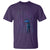 Perseid Meteor Shower Raining Astronaut With Umbrella T Shirt - Wonder Print Shop