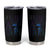 Perseid Meteor Shower Raining Astronaut With Umbrella Tumbler Cup - Wonder Print Shop