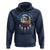 American Indian Veteran Hoodie Native American Veteran Eagle Dreamcatcher - Wonder Print Shop