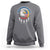 American Indian Veteran Sweatshirt Native American Veteran Eagle Dreamcatcher - Wonder Print Shop