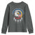 American Indian Veteran Youth Sweatshirt Native American Veteran Eagle Dreamcatcher - Wonder Print Shop