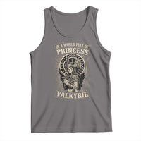 In A World Full Of Princess Be A Valkyrie Tank Top Viking Norse Mythology - Wonder Print Shop
