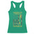 American Indian Veteran Racerback Tank Top Native American Veteran Feathers Camo Flag - Wonder Print Shop