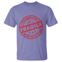 Fragile I Just Dropped My Daughter Off At College T Shirt Drop Off Parents Vintage Star - Wonder Print Shop
