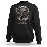 Christian Firefighter Sweatshirt When You Walk Through The Fire You Shall Not Be Burned American Flag
