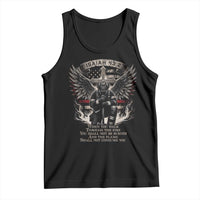 Christian Firefighter Tank Top When You Walk Through The Fire You Shall Not Be Burned American Flag