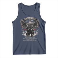 Christian Firefighter Tank Top When You Walk Through The Fire You Shall Not Be Burned American Flag