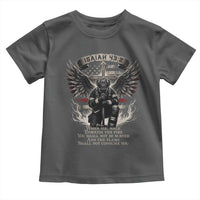 Christian Firefighter Toddler T Shirt When You Walk Through The Fire You Shall Not Be Burned American Flag