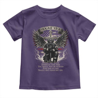 Christian Firefighter Toddler T Shirt When You Walk Through The Fire You Shall Not Be Burned American Flag