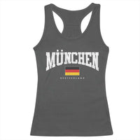 Munchen Deutschland Germany Racerback Tank Top Vintage Athletic Sports Design