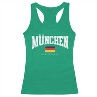 Munchen Deutschland Germany Racerback Tank Top Vintage Athletic Sports Design