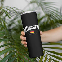 Munchen Deutschland Germany Skinny Tumbler Vintage Athletic Sports Design