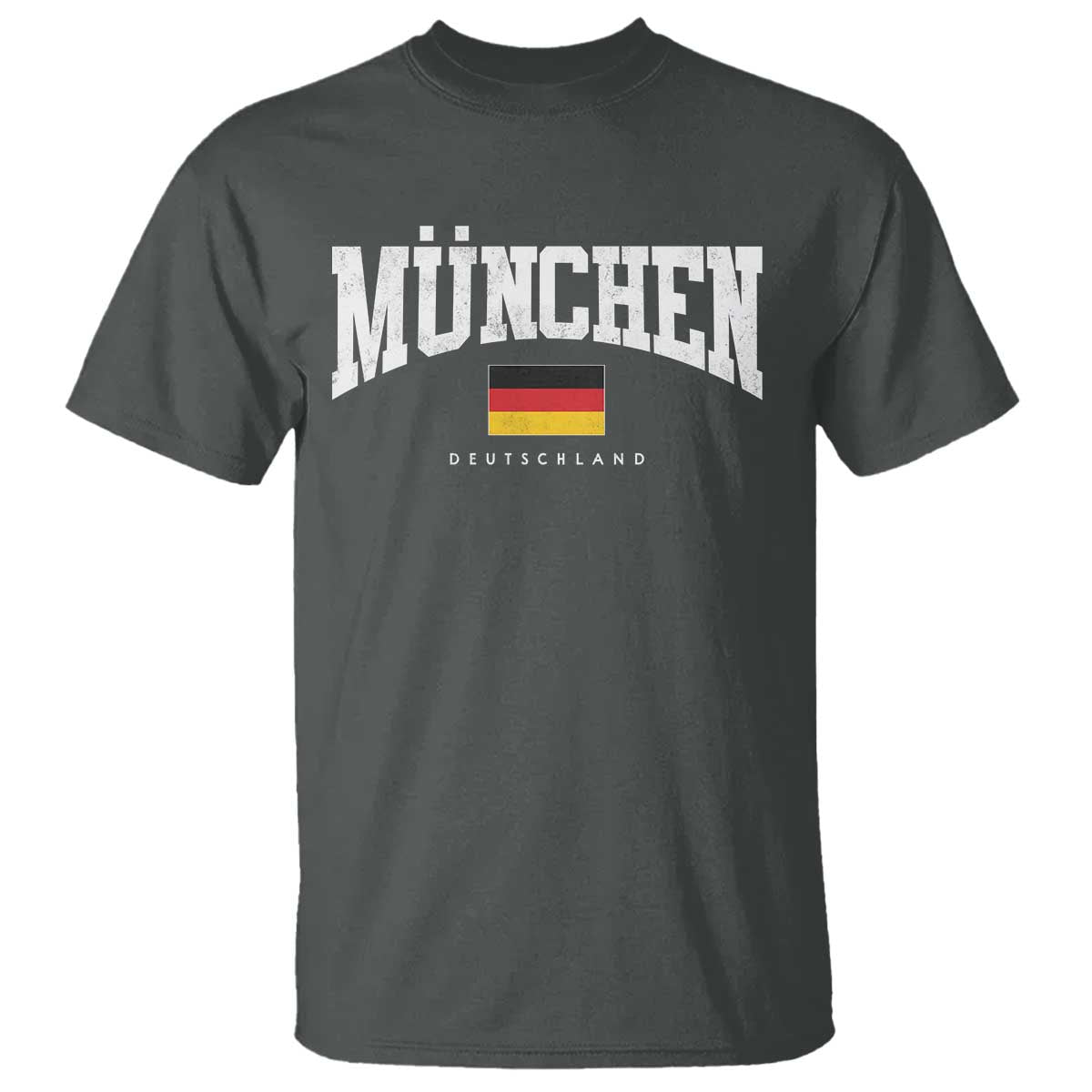 Munchen Deutschland Germany T Shirt Vintage Athletic Sports Design