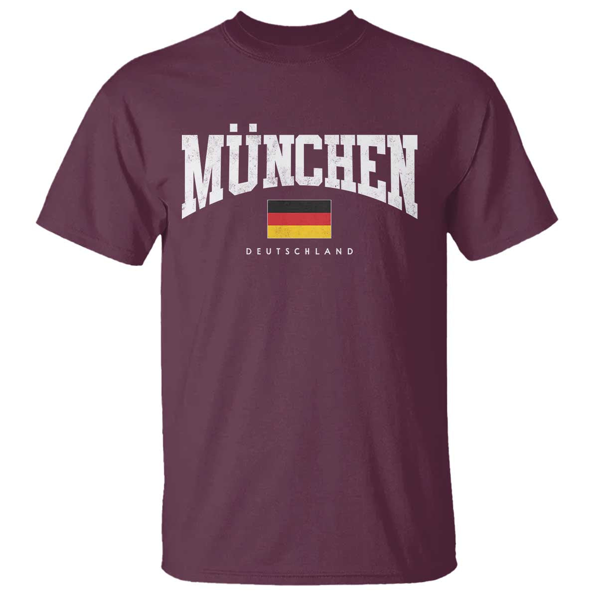 Munchen Deutschland Germany T Shirt Vintage Athletic Sports Design