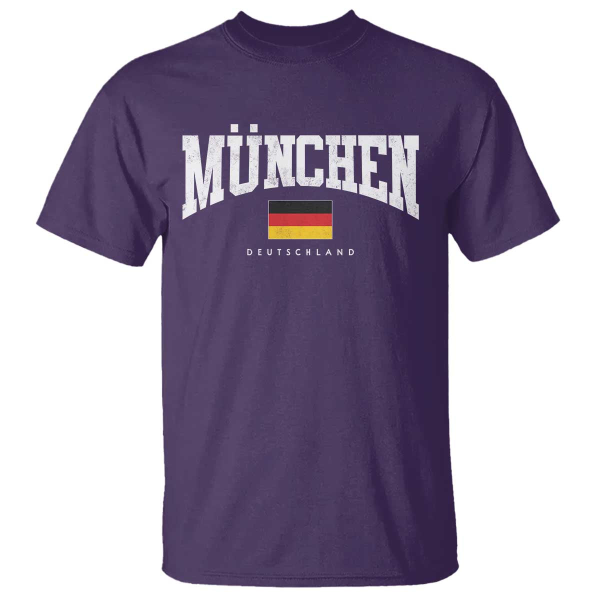 Munchen Deutschland Germany T Shirt Vintage Athletic Sports Design