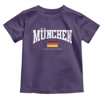 Munchen Deutschland Germany Toddler T Shirt Vintage Athletic Sports Design