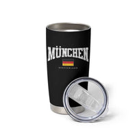 Munchen Deutschland Germany Tumbler Cup Vintage Athletic Sports Design