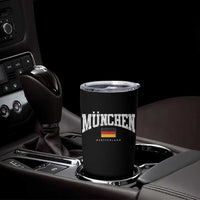 Munchen Deutschland Germany Tumbler Cup Vintage Athletic Sports Design