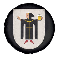 Funny Munich Oktoberfest Munchen Coat of Arms Spare Tire Cover Münchner Kindl Beer Drinking