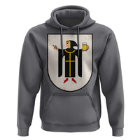 Funny Munich Oktoberfest Munchen Coat of Arms Hoodie Münchner Kindl Beer Drinking