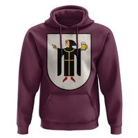 Funny Munich Oktoberfest Munchen Coat of Arms Hoodie Münchner Kindl Beer Drinking