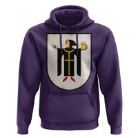 Funny Munich Oktoberfest Munchen Coat of Arms Hoodie Münchner Kindl Beer Drinking