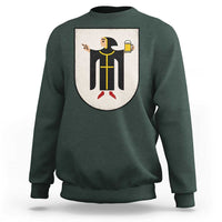 Funny Munich Oktoberfest Munchen Coat of Arms Sweatshirt Münchner Kindl Beer Drinking
