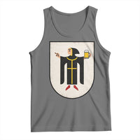 Funny Munich Oktoberfest Munchen Coat of Arms Tank Top Münchner Kindl Beer Drinking