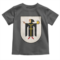 Funny Munich Oktoberfest Munchen Coat of Arms Toddler T Shirt Münchner Kindl Beer Drinking