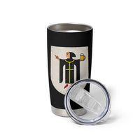 Funny Munich Oktoberfest Munchen Coat of Arms Tumbler Cup Münchner Kindl Beer Drinking