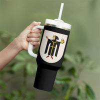Funny Munich Oktoberfest Munchen Coat of Arms Tumbler With Handle Münchner Kindl Beer Drinking