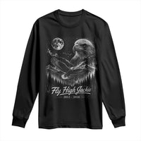Fly High Jackie Eagle Long Sleeve Shirt Memorial Tribute Nature Supports California Wildlife