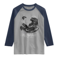 Fly High Jackie Eagle Raglan Shirt Memorial Tribute Nature Supports California Wildlife