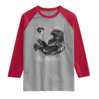 Fly High Jackie Eagle Raglan Shirt Memorial Tribute Nature Supports California Wildlife