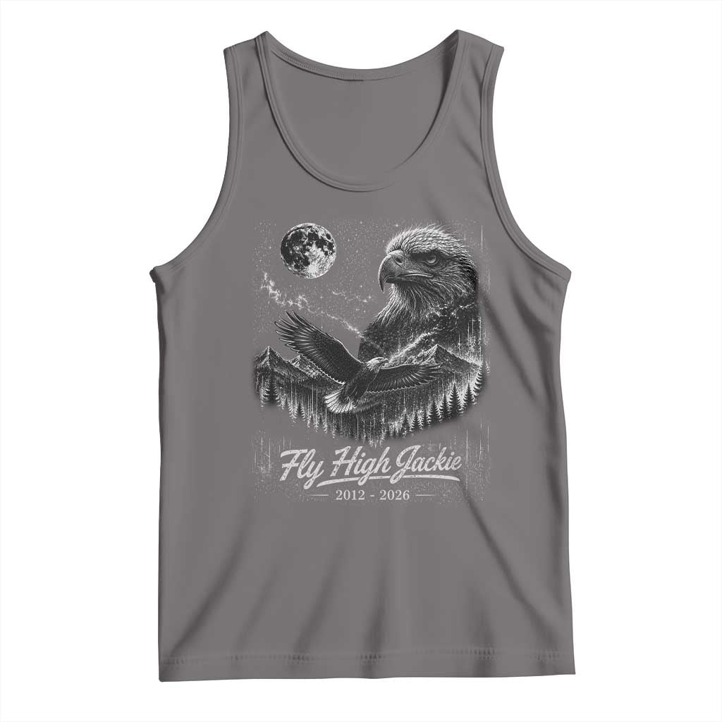 Fly High Jackie Eagle Tank Top Memorial Tribute Nature Supports California Wildlife
