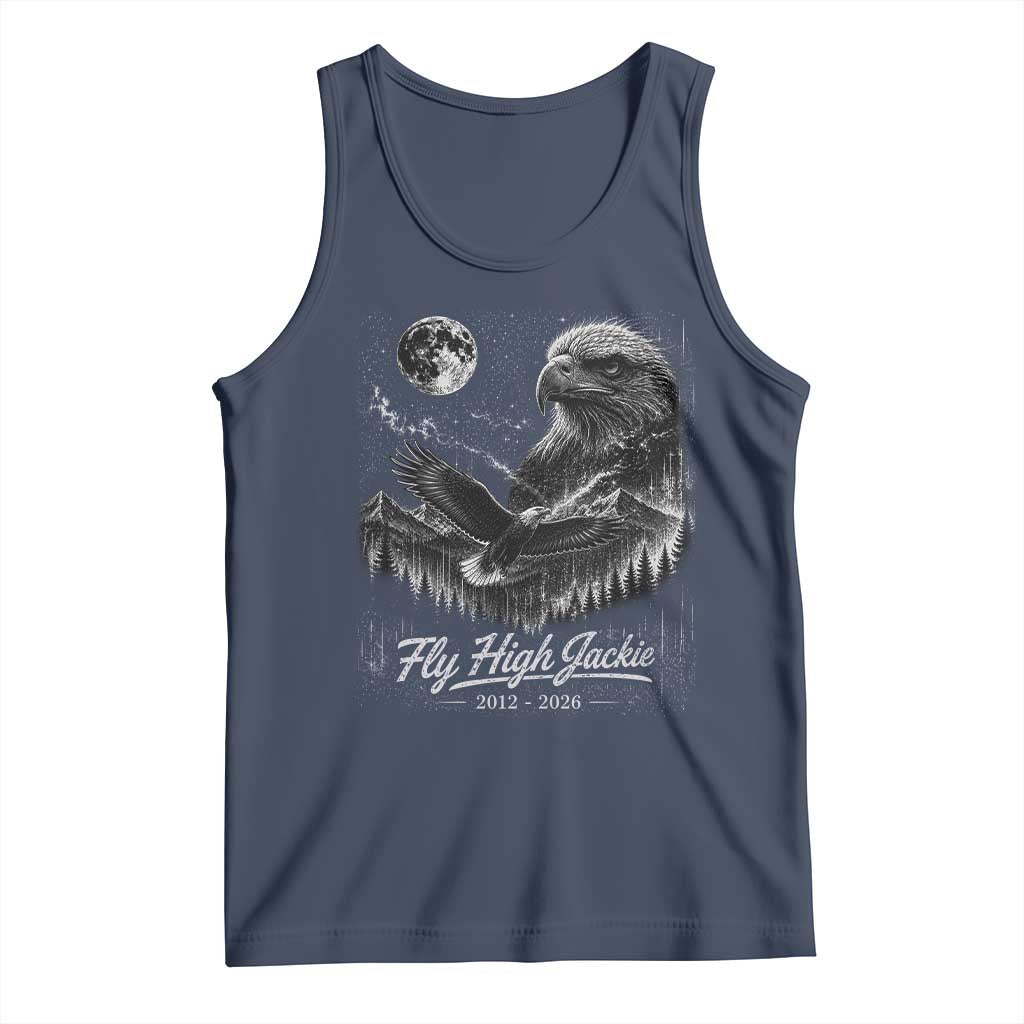 Fly High Jackie Eagle Tank Top Memorial Tribute Nature Supports California Wildlife