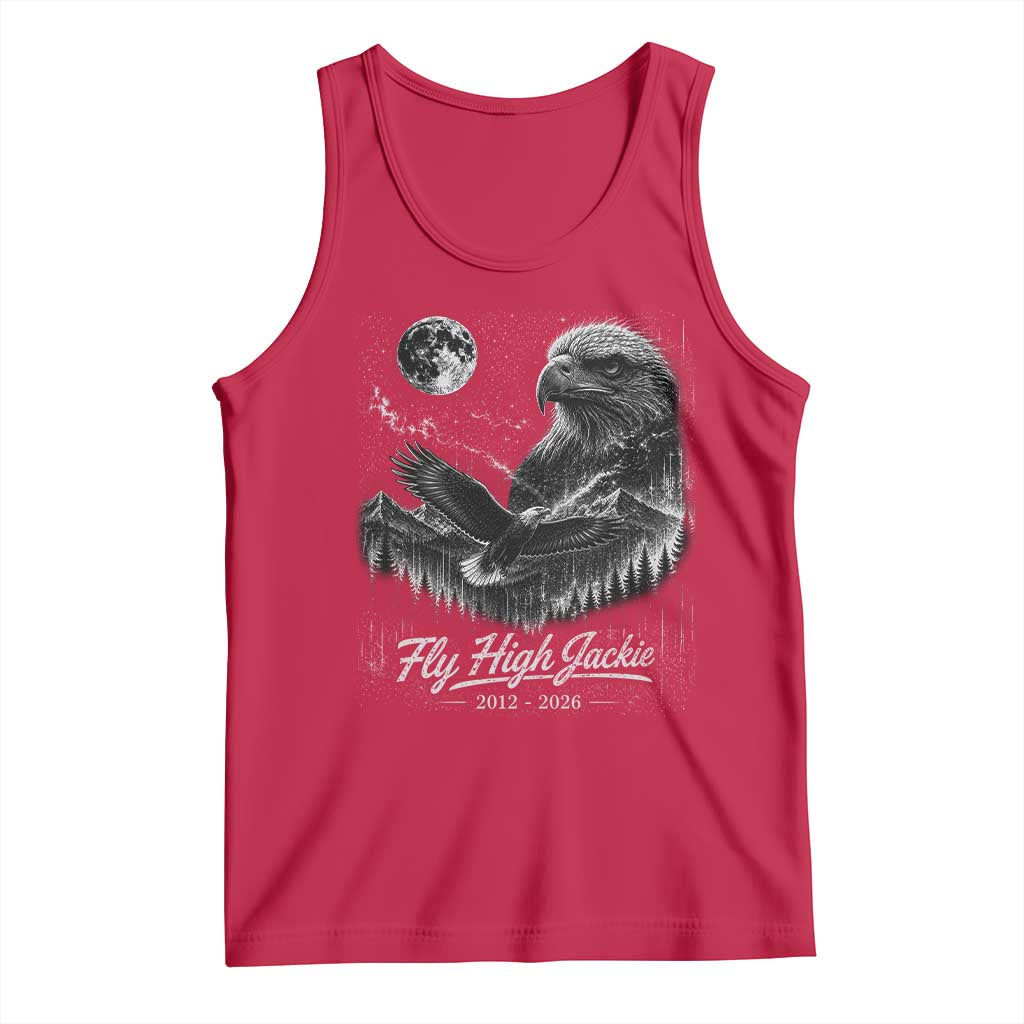 Fly High Jackie Eagle Tank Top Memorial Tribute Nature Supports California Wildlife