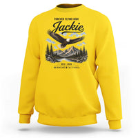 Jackie Bald Eagle Memorial Tribute Sweatshirt Forever Flying High Big Bear California 2012 2026