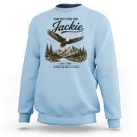 Jackie Bald Eagle Memorial Tribute Sweatshirt Forever Flying High Big Bear California 2012 2026
