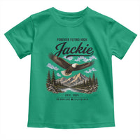 Jackie Bald Eagle Memorial Tribute Toddler T Shirt Forever Flying High Big Bear California 2012 2026