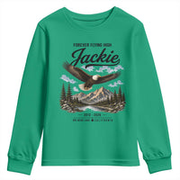 Jackie Bald Eagle Memorial Tribute Youth Sweatshirt Forever Flying High Big Bear California 2012 2026