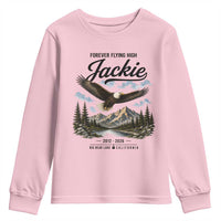Jackie Bald Eagle Memorial Tribute Youth Sweatshirt Forever Flying High Big Bear California 2012 2026