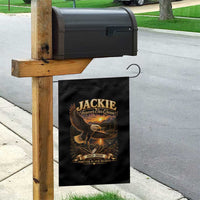 Jackie The Eagle Big Bear Lake California Garden Flag Forever Our Queen And In Our Hearts Wildlife Supports