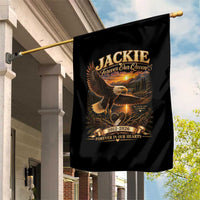 Jackie The Eagle Big Bear Lake California Garden Flag Forever Our Queen And In Our Hearts Wildlife Supports