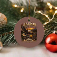 Jackie The Eagle Big Bear Lake California Ceramic Ornament Forever Our Queen And In Our Hearts Wildlife Supports