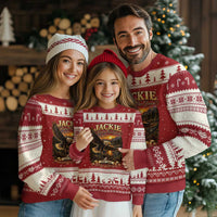 Jackie The Eagle Big Bear Lake California Ugly Christmas Sweater Forever Our Queen And In Our Hearts Wildlife Supports