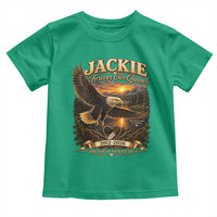 Jackie The Eagle Big Bear Lake California Toddler T Shirt Forever Our Queen And In Our Hearts Wildlife Supports